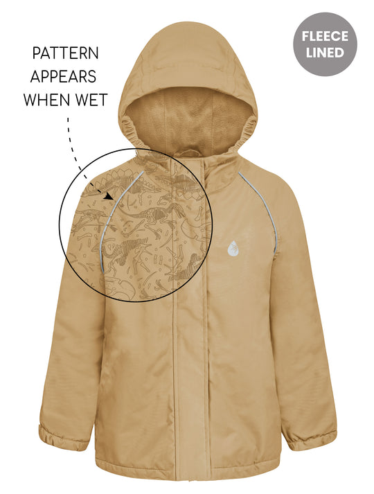 SplashMagic Storm Jacket - Sand | Dino Bones