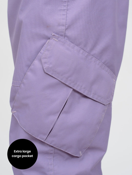 Snowrider Convertible Ski Overalls - Periwinkle