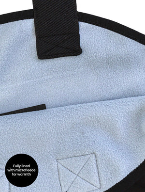 All-Weather Fleece Overalls (Black)