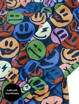 10K Packaway Rainshell - Smiley