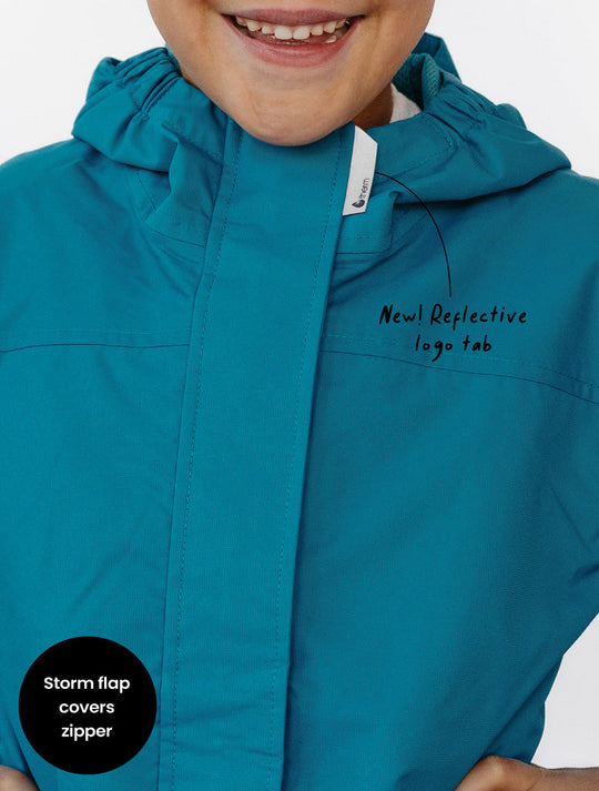 SplashMagic Rainshell - Deep Teal | Dino Skate Crew