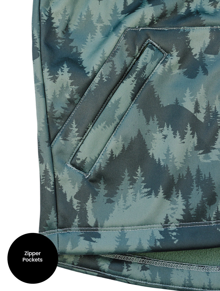 All-Weather Hoodie - Forest Camo