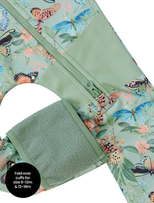 All-Weather Fleece Onesie - Butterfly