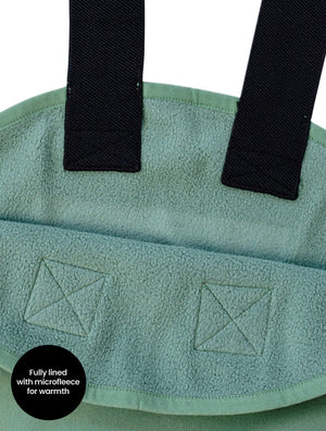 All-Weather Fleece Overalls (Forest Moss)