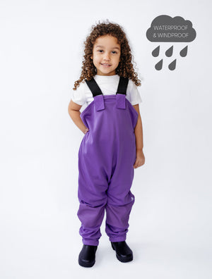 All-Weather Fleece Overalls (Violet)