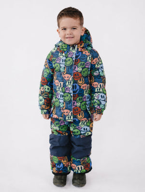 Snowrider One-Piece Snowsuit - Smiley